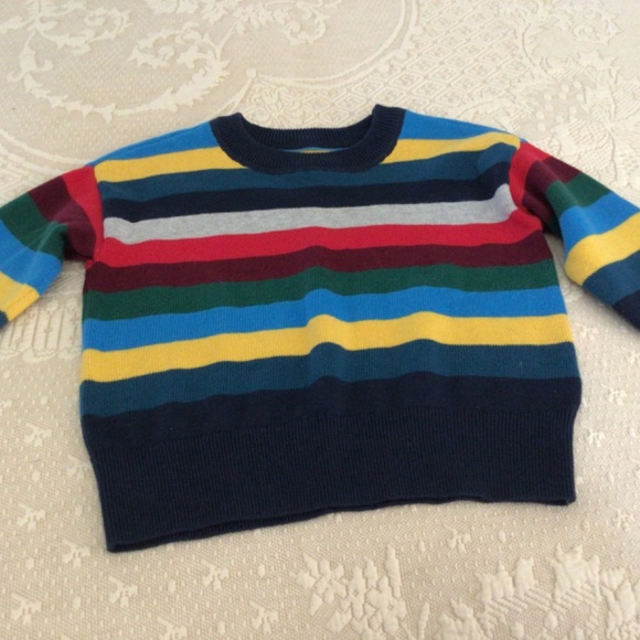 Gap Kids Muli-color Crew Neck Sweater - Picture 3 of 4